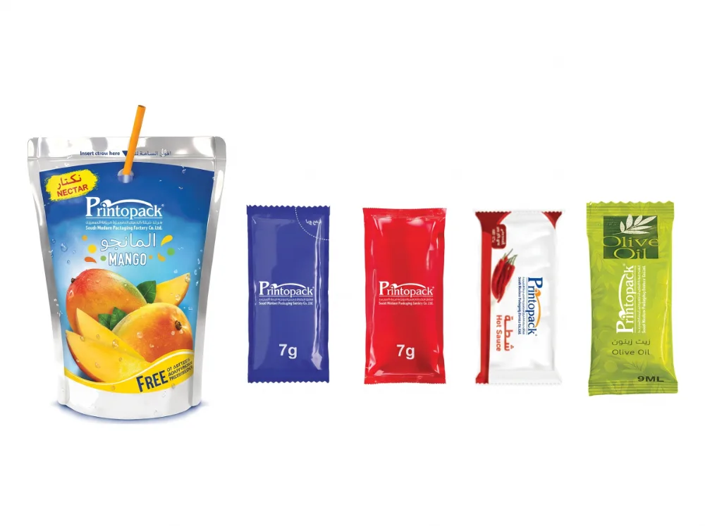 Juice – Ketchup – Mayonnaise – Olive Oil
